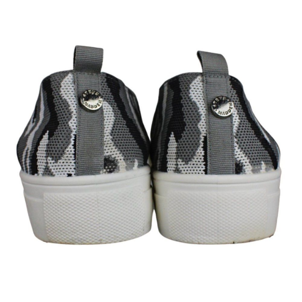 Steve Madden Camo Sneakers Gray Maygee Shoes Platform Camouflage Women’s Size 9 - Picture 6 of 8